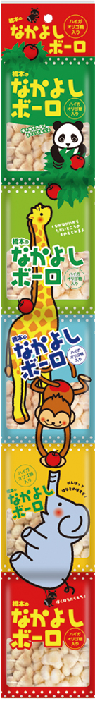 ボーロ菓子のパッケージ